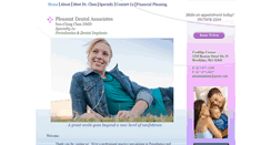 Desktop Screenshot of pleasantdentalassoc.com